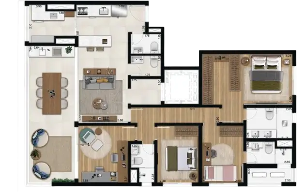 Planta_Tipo_152m_4_Dorms__Home_Office